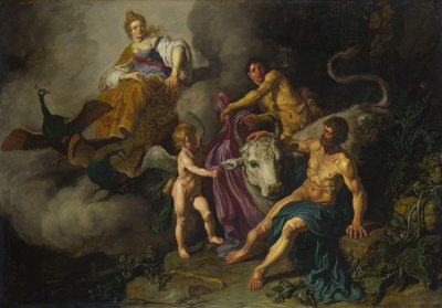 Juno discovers Jupiter with Io by Pieter Lastman